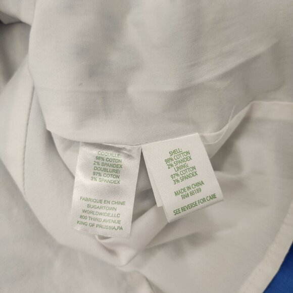 Lily Pulitzer women's cotton blue and white dress in size 4 - Picture 5 of 8